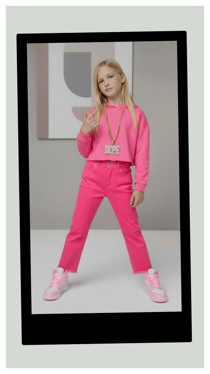 Jean skinny Fluo 9/10 ans - photo numéro 2