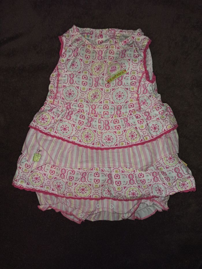 Robe barboteuse bébé fille 3 mois La compagnie des petits - photo numéro 3