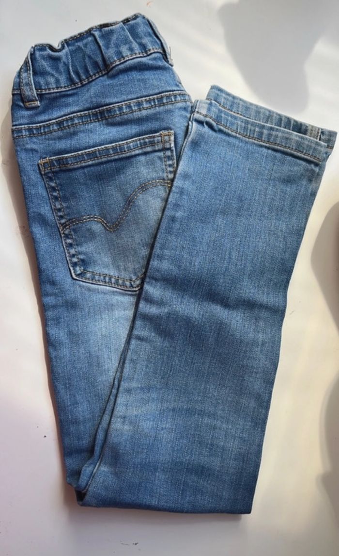 Jean Cyrillus fille 9 ans bleu - photo numéro 2