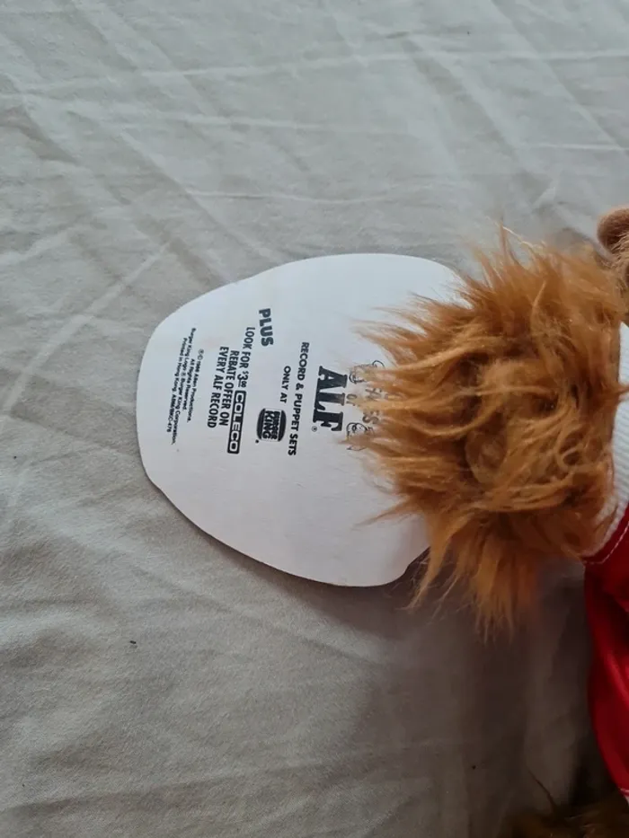 Marionnette en peluche Alf - photo numéro 9