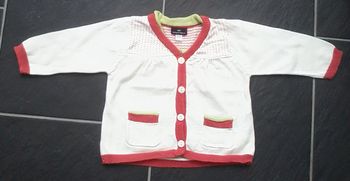 gilet sergent major fille 6 mois