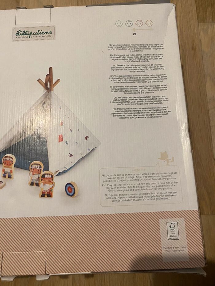 Le tipi et les indiens Lilliputiens - photo numéro 4