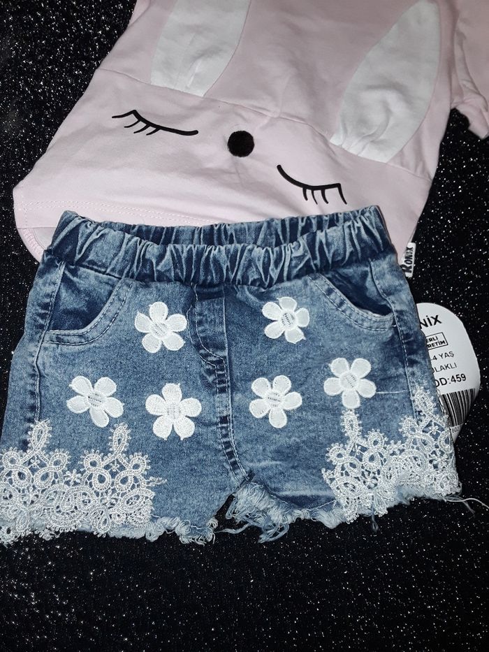 Ensemble tee-shirt short - photo numéro 2