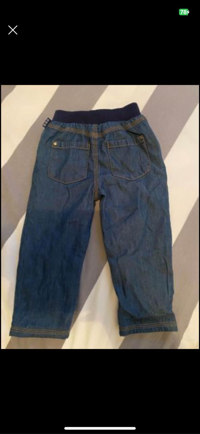 Pantalon jean garçon neuf 23 mois - photo numéro 2
