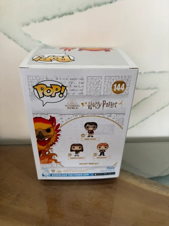 Figurine funko pop harry Potter fawkes 144 - photo numéro 3