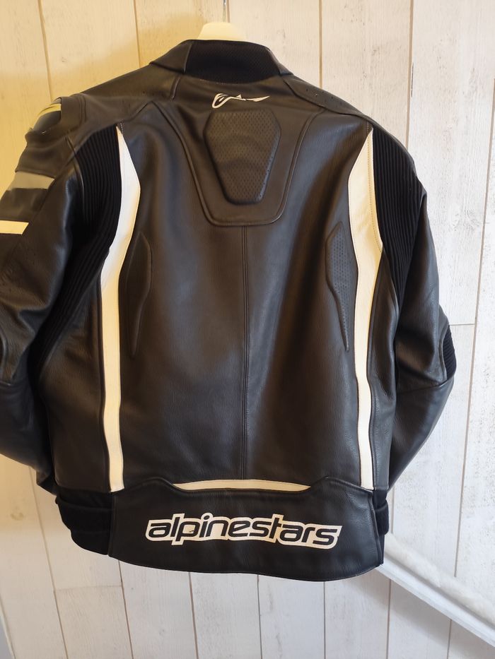 Veste moto cuir Alpinestars - photo numéro 4