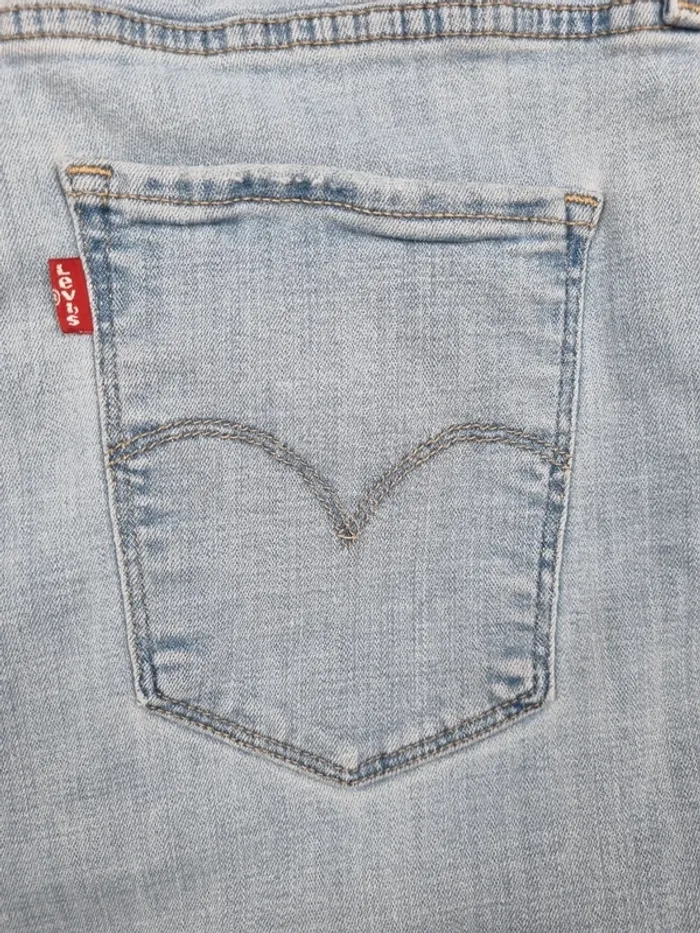 Jean Levi’s 724 High Rise Straight Bleu Clair – Taille 40 Femme - photo numéro 9