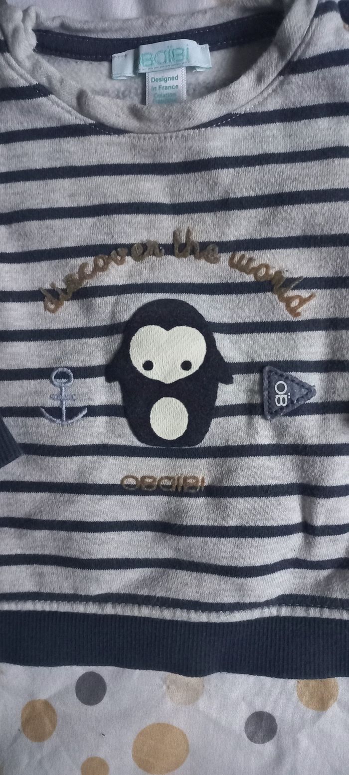 Sweat Okaidi 6 mois - photo numéro 2