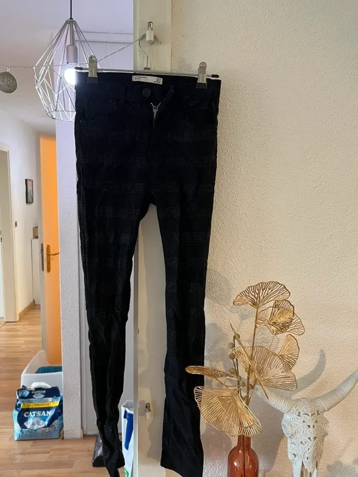 Pantalon à carreau