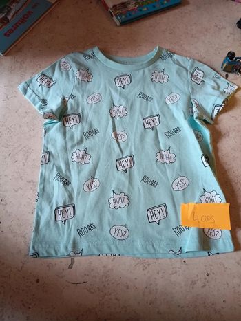 Tee-shirt neuf 4 ans c et a pas de vinted go
