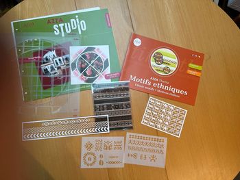 Kit Azza Studio duo Caraïbes et Thema Motifs Ethniques