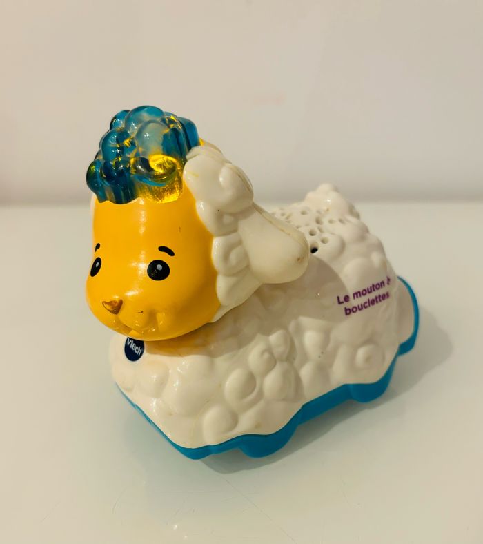 Vtech Tut Tut animo Frisette le mouton à bouclettes zoo maxi jungle lion panda hippo super ferme jungle bateau garage animaux coq poule maxi niche chien copains bolides rare lot SOP77 - photo numéro 4