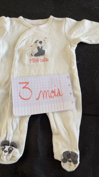 Pyjama 3 mois