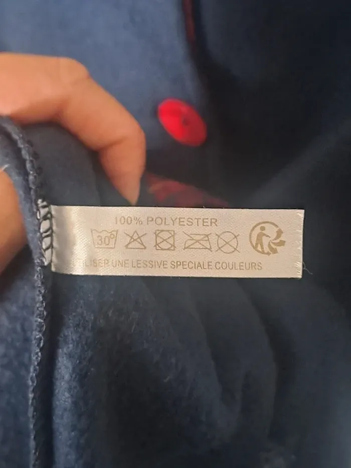 Veste Polaire marine Linvosges Taille 38/40 - photo numéro 10