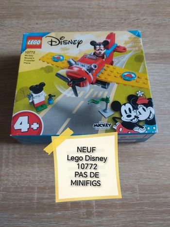 Lego Disney 10772 neuf pas de minifigs