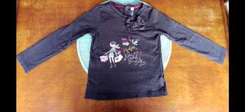 Maillot manches longues fille 4 ans 104 cm