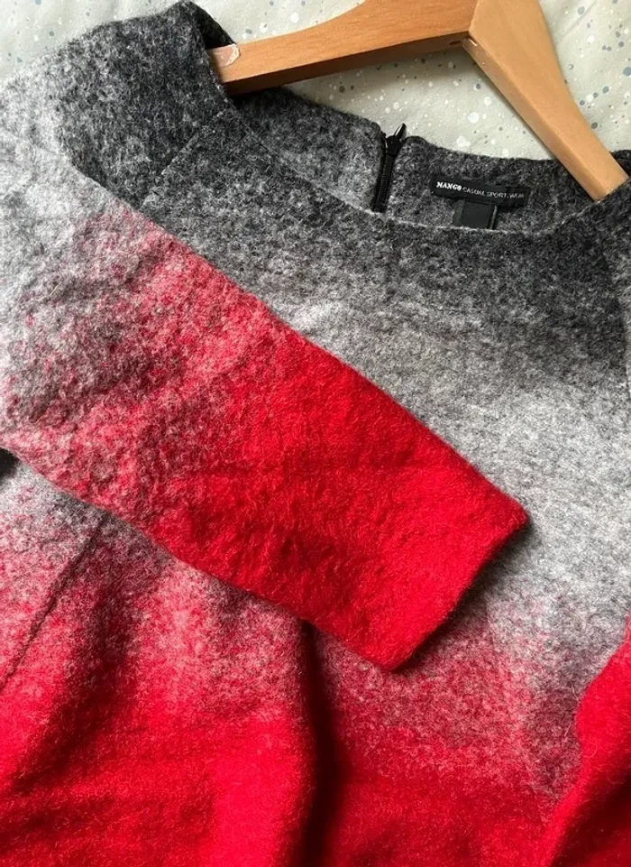 Robe en laine chaude et doublée Mango taille S 36 - photo numéro 4