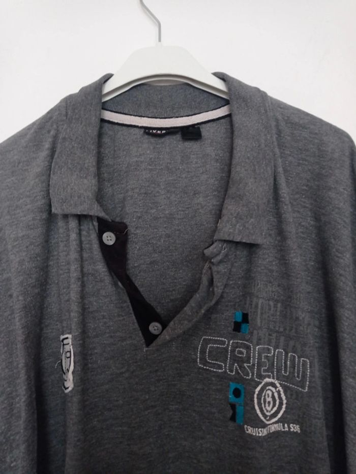 Polo gris - photo numéro 2