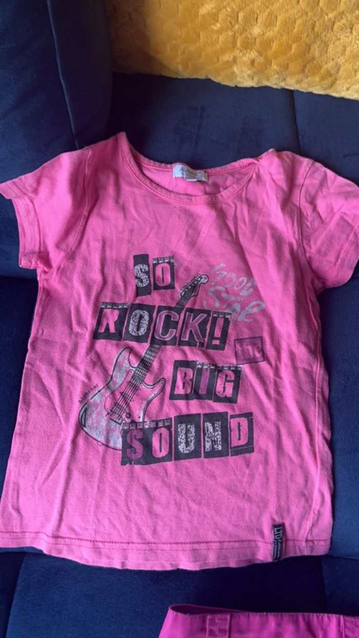 Ensemble jupe + t-shirt Zara 8 ans - photo numéro 4