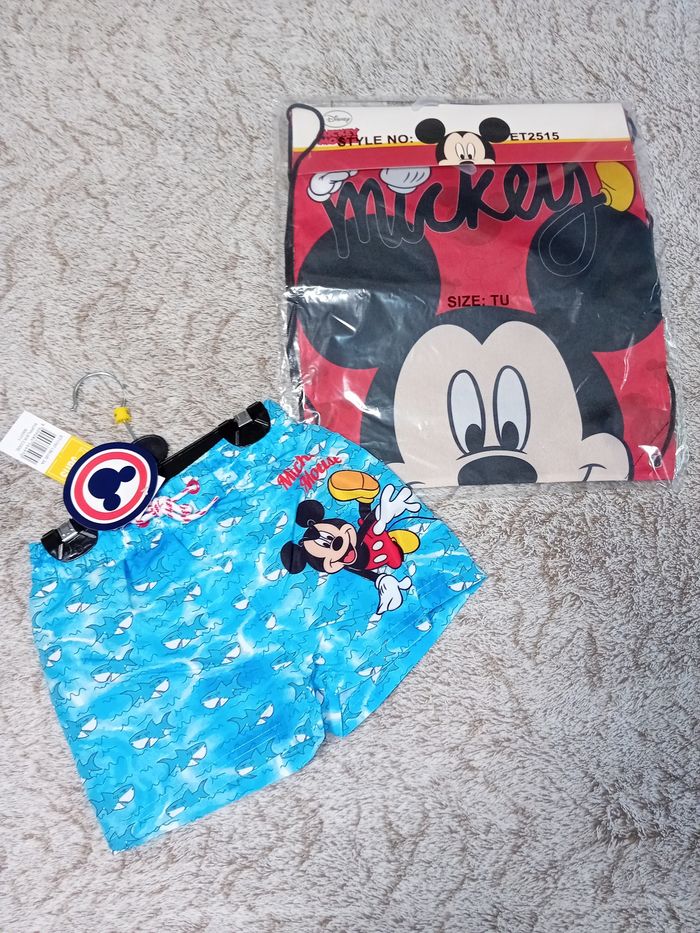 Maillot de bain + sac piscine Mickey