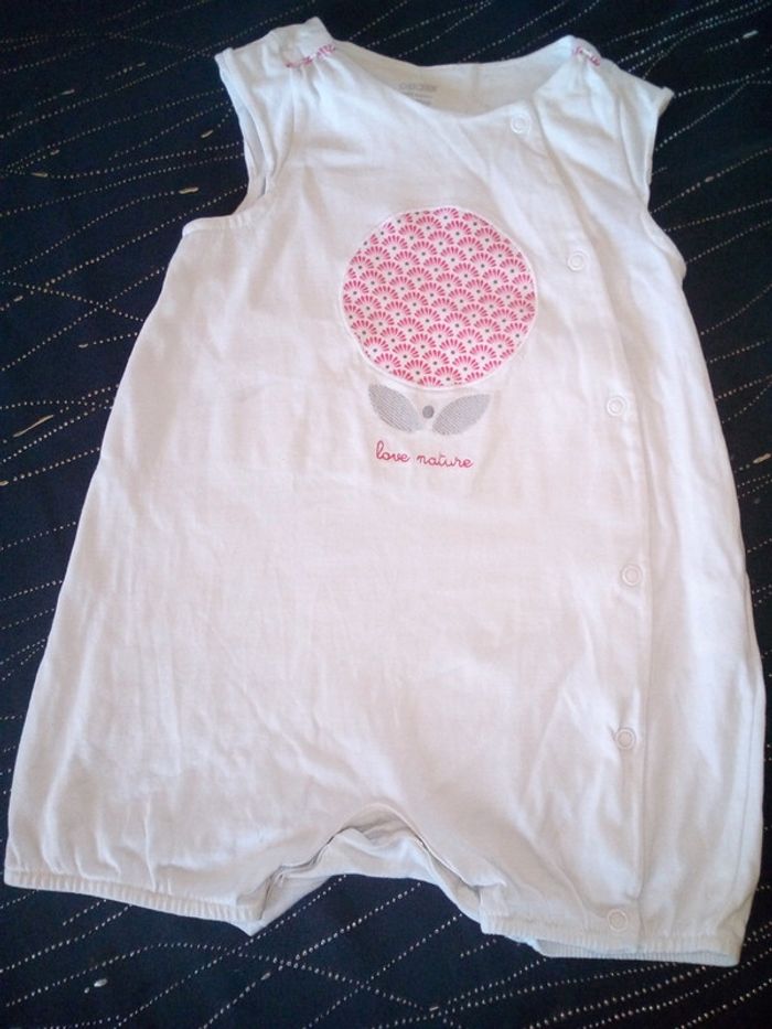 Barboteuse blanche Obaïbi