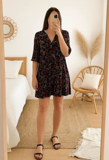 Robe fleurie Ba&SH Taille 1