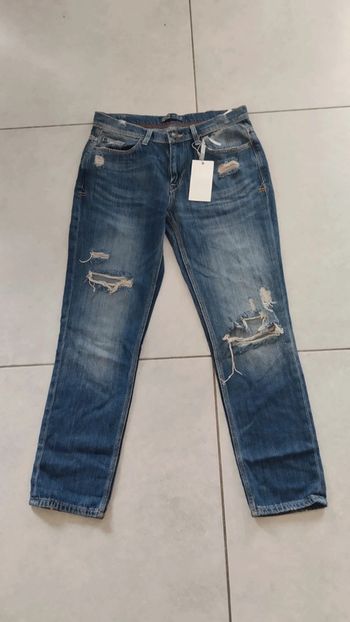 Jean femme oversize