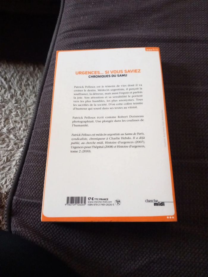 Livre Urgences si vous saviez - photo numéro 2