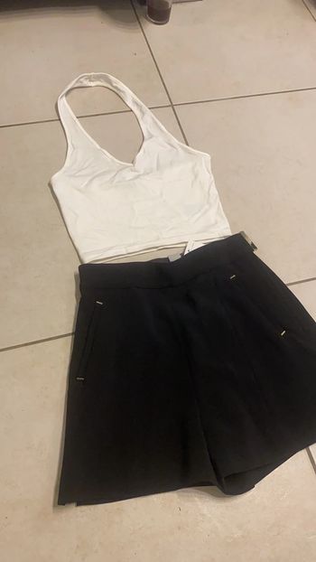 Ensemble short +top H&M