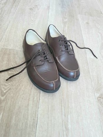 Chaussures de cérémonie taille 34 marrons