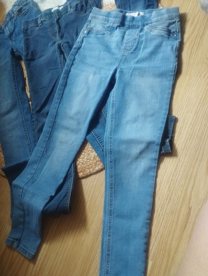 Lot jeans fille 10ans - photo numéro 2