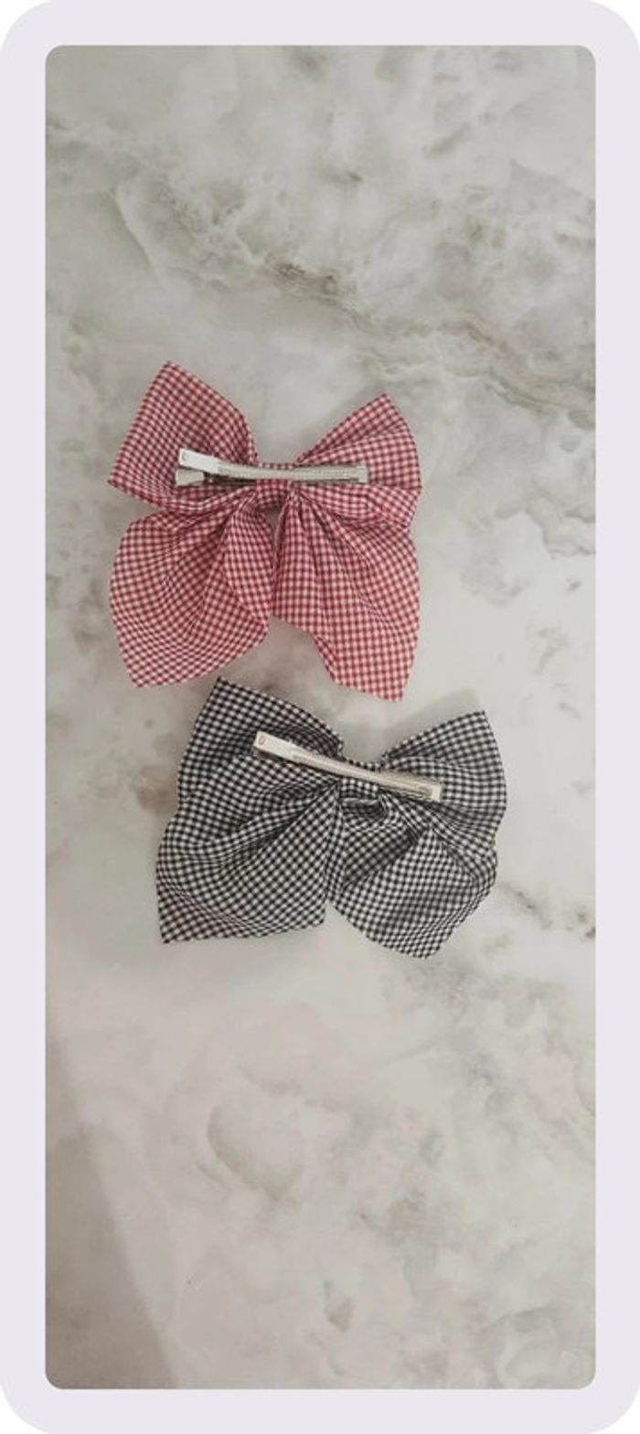 Lot de barrettes à noeud pour - photo numéro 2