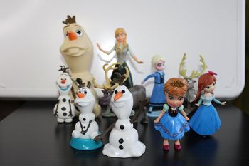 Disney lot figurines la reine des neiges