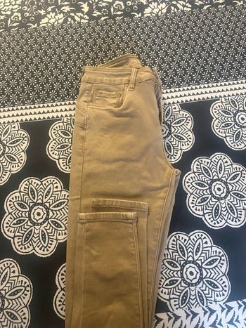 Jeans marron clair skinny