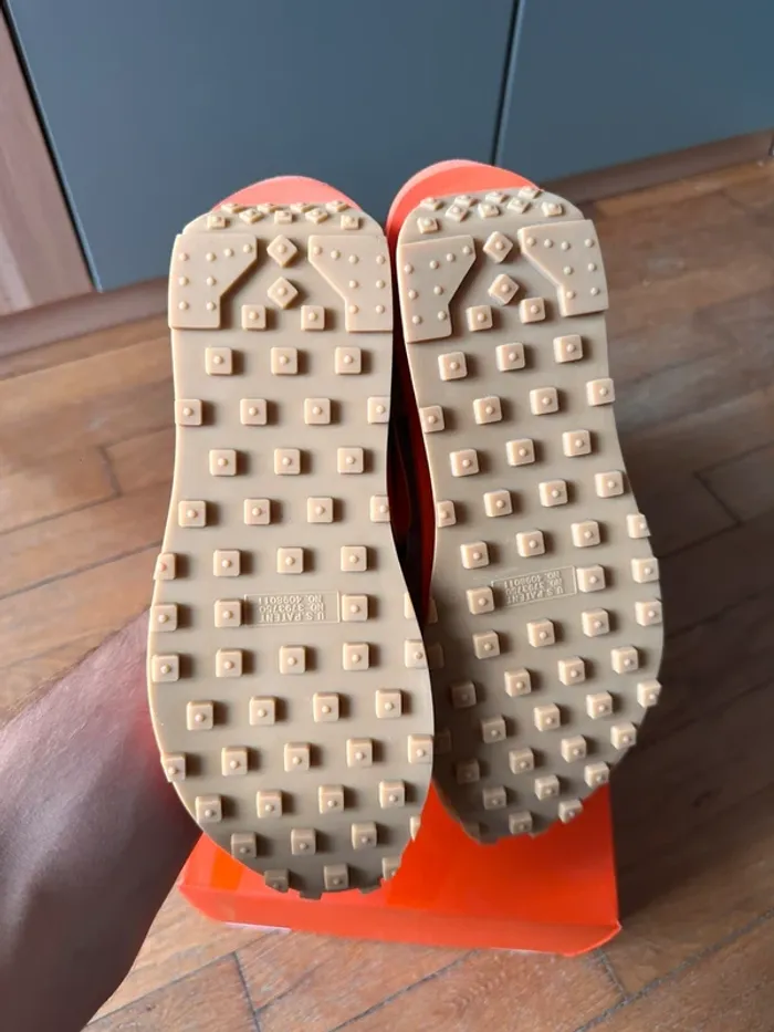 Nike x Sacai LD Waffle Orange - photo numéro 6