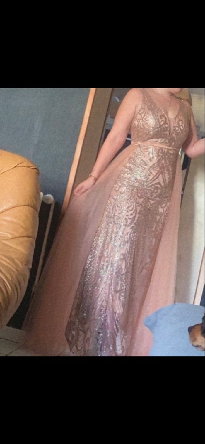 Robe de soirée/mariage/bapteme - photo numéro 3