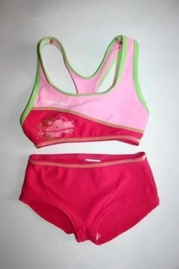 Maillot de bain 2pcs rose Tribord 6 ans
