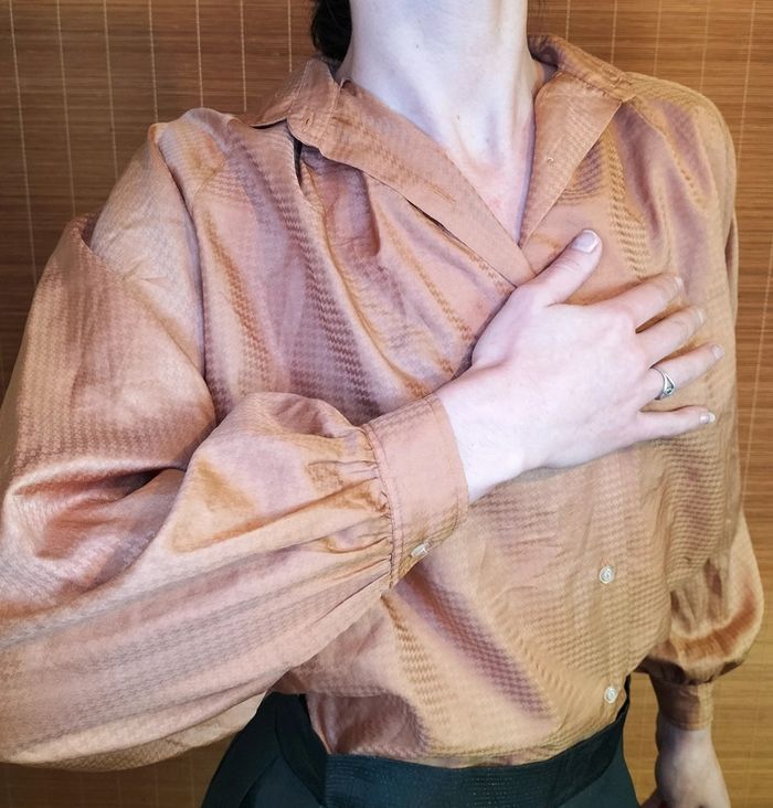 Chemise vintage David Leroy Taille 44 - photo numéro 9