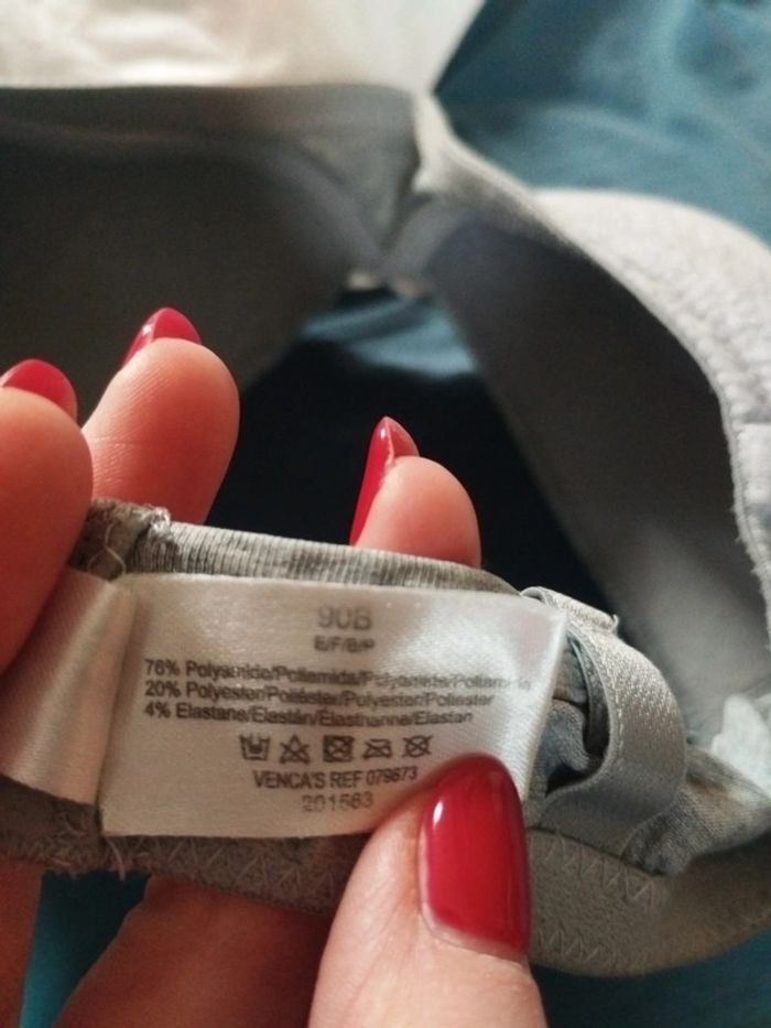Soutien gorge gris 90B - photo numéro 4