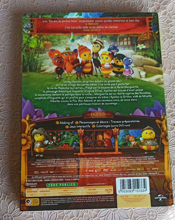 🐞 DVD dessin animé drôles de petites bêtes 🐞 - photo numéro 2