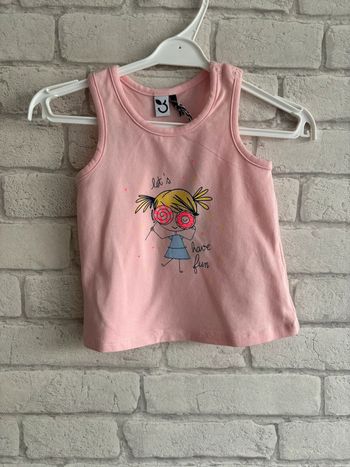 Débardeur 3 Pommes taille 9/12 mois neuf