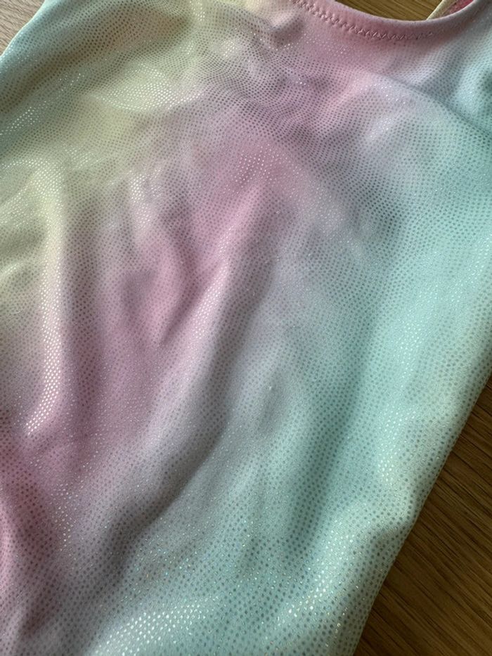 Maillot de bain 1 pièce arc-en-ciel et sirène - Taille 2/3 Ans - photo numéro 5