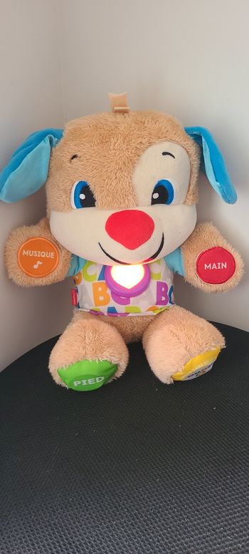Peluche interactive puppy fisher price