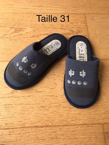 Pantoufle claquette tex taille 31 neuve