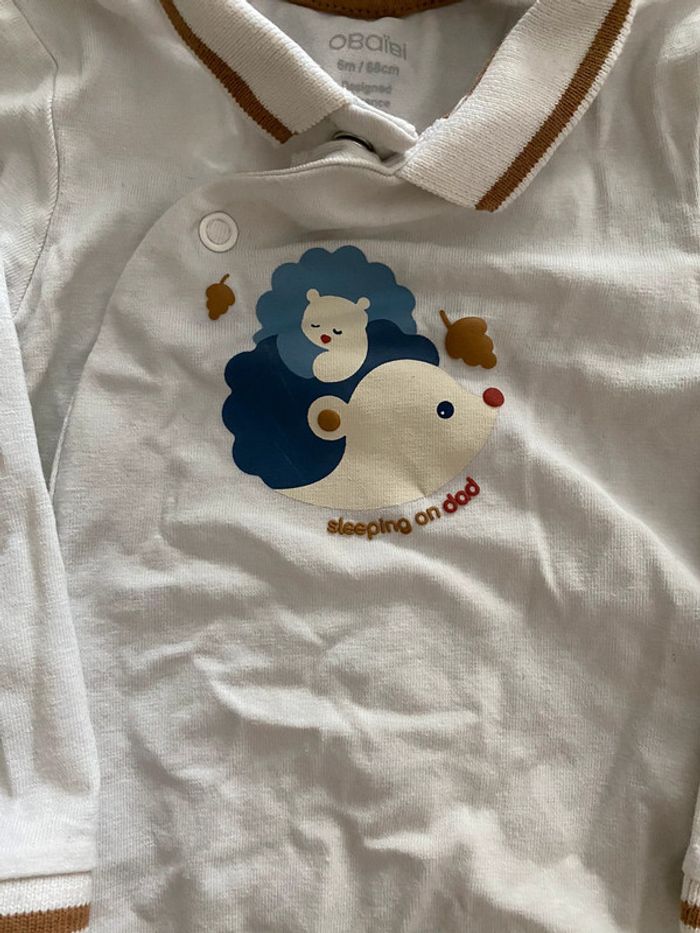 Bodie polo taille 6 mois bébé garçon Obaibi - photo numéro 3