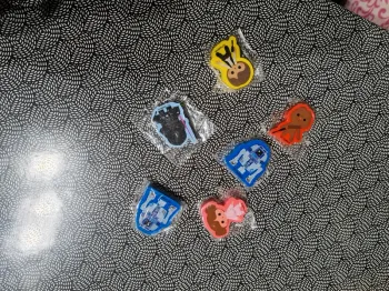 6 Mini gomme stars wars