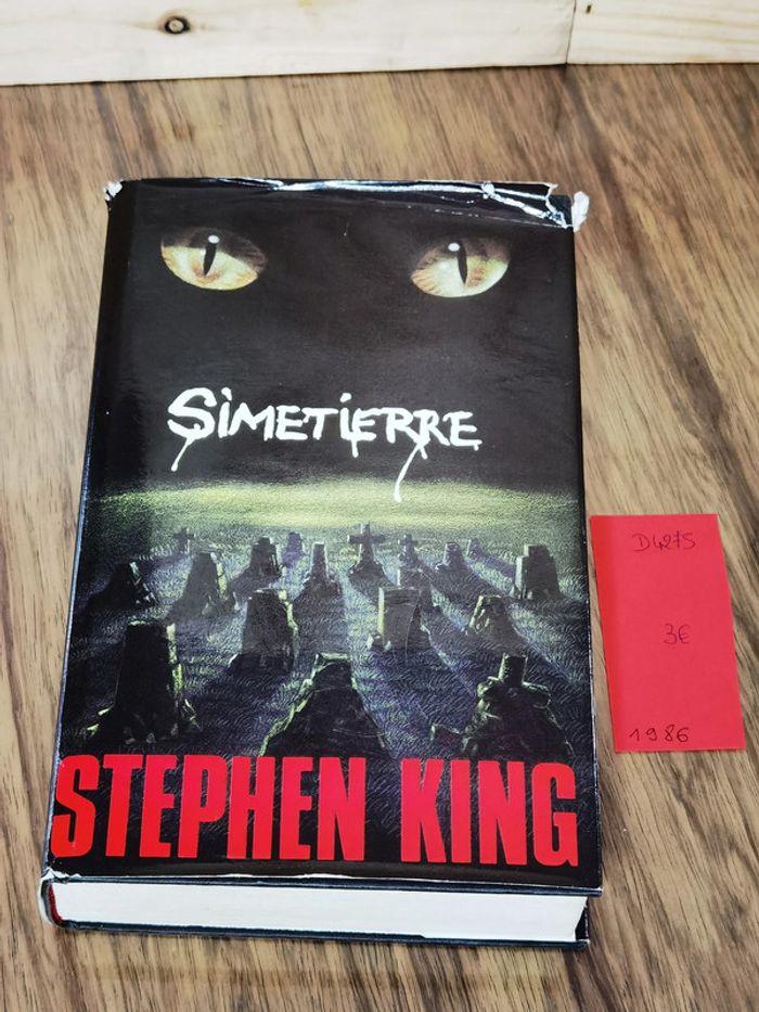 D4275 - livre "Simetierre" Stephen King
