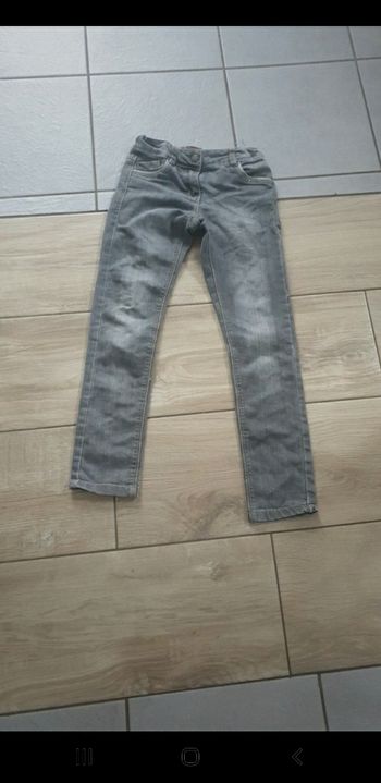 Jeans gris fille Kiabi 9 ans