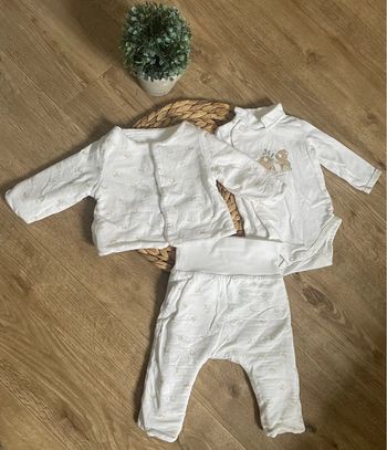 Ensemble 3 pieces mixte réversible