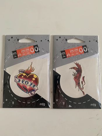 Tattoo Temporary x2